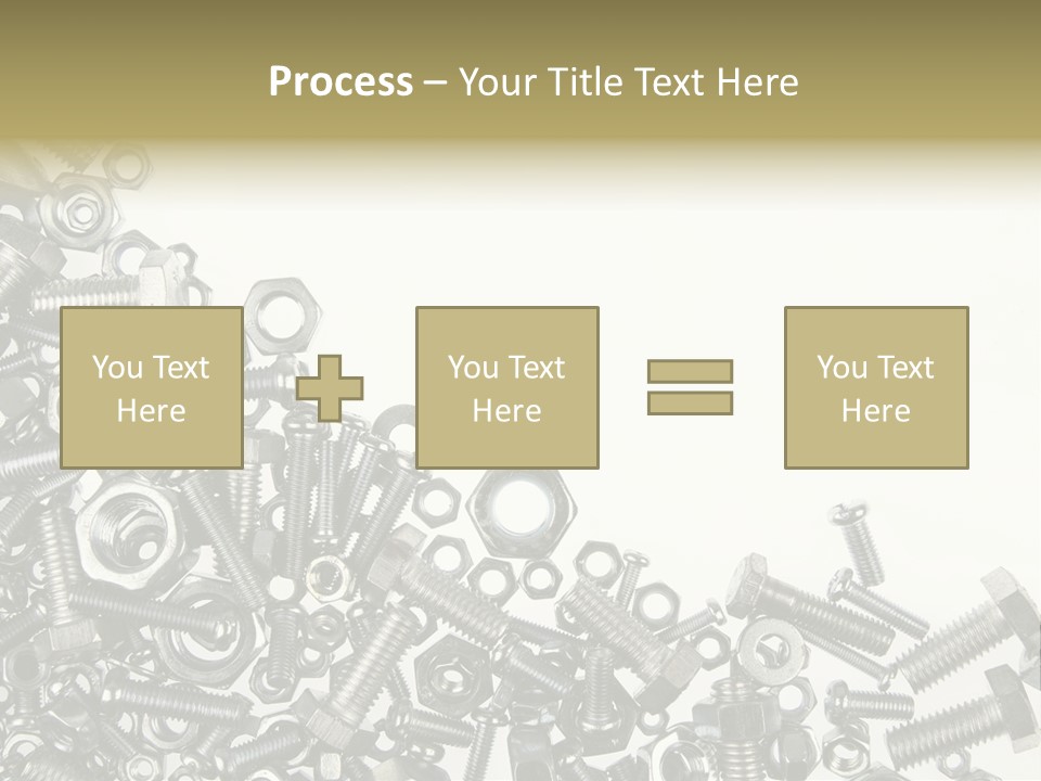 Close Nut Industry PowerPoint Template