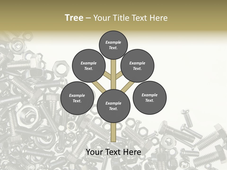 Close Nut Industry PowerPoint Template