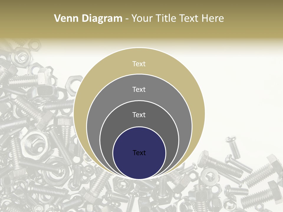 Close Nut Industry PowerPoint Template