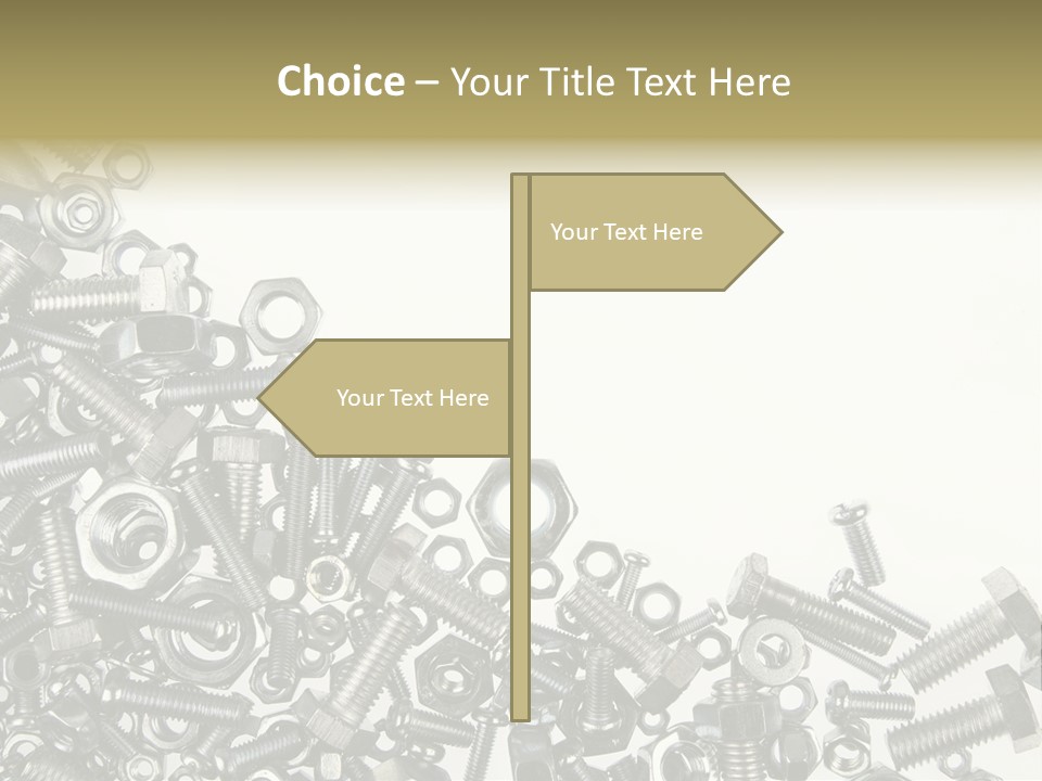Close Nut Industry PowerPoint Template