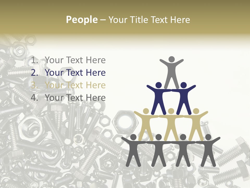 Close Nut Industry PowerPoint Template