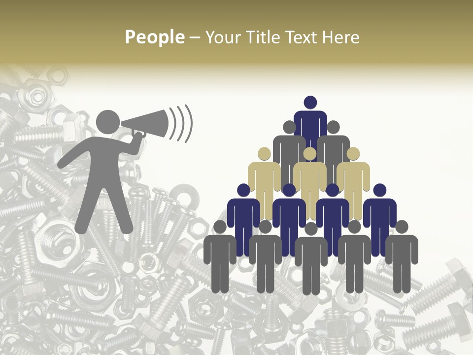 Close Nut Industry PowerPoint Template