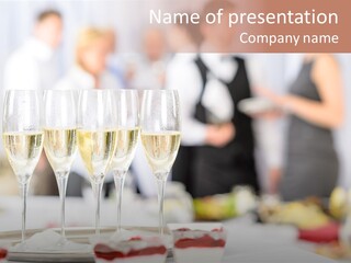 Banquet Food Mini PowerPoint Template