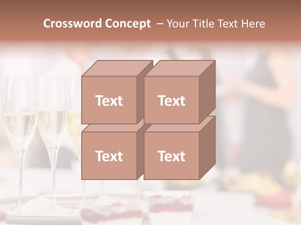 Banquet Food Mini PowerPoint Template