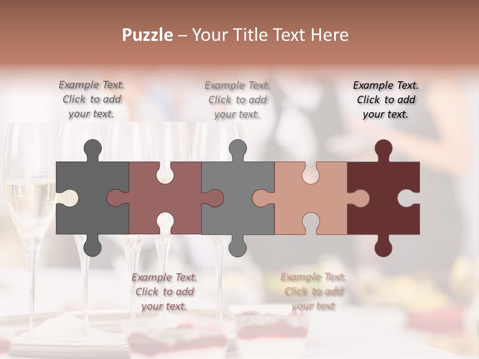 Banquet Food Mini PowerPoint Template