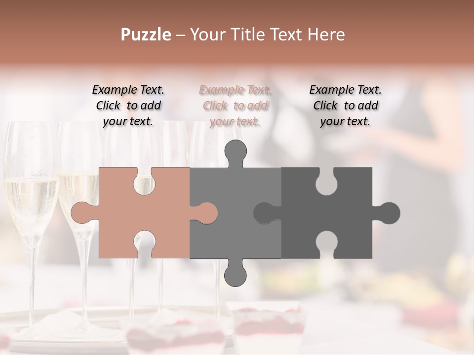 Banquet Food Mini PowerPoint Template