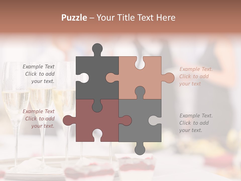 Banquet Food Mini PowerPoint Template