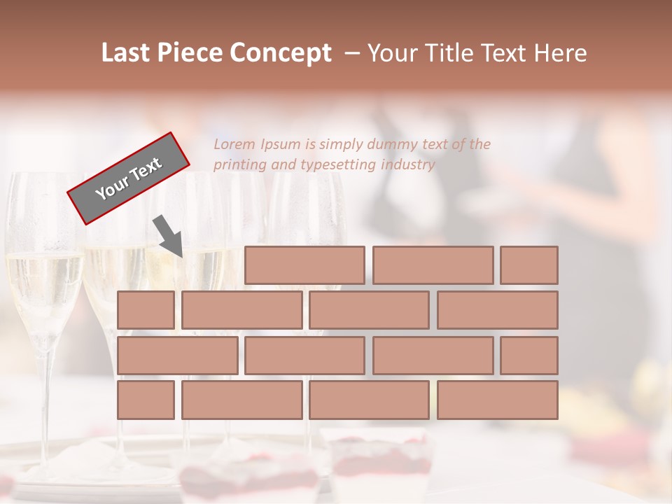 Banquet Food Mini PowerPoint Template