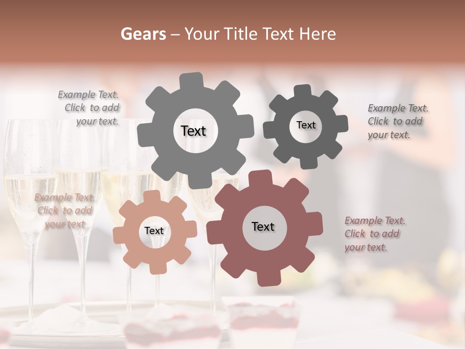 Banquet Food Mini PowerPoint Template