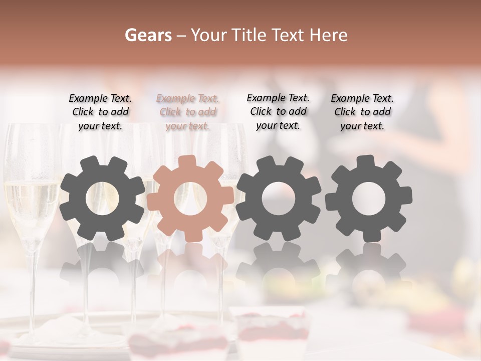 Banquet Food Mini PowerPoint Template