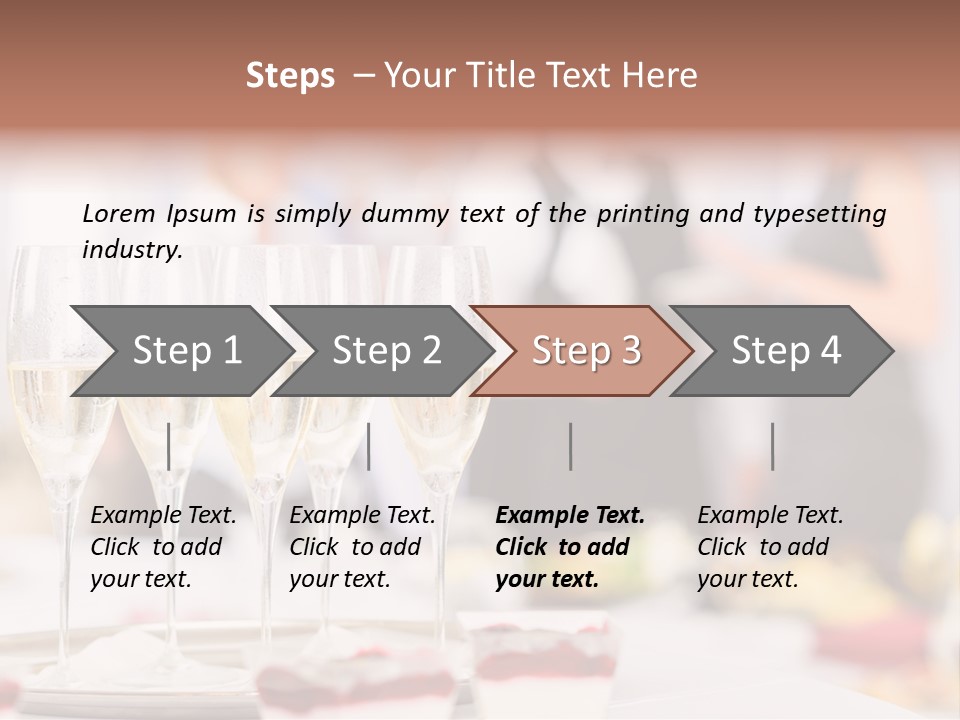 Banquet Food Mini PowerPoint Template