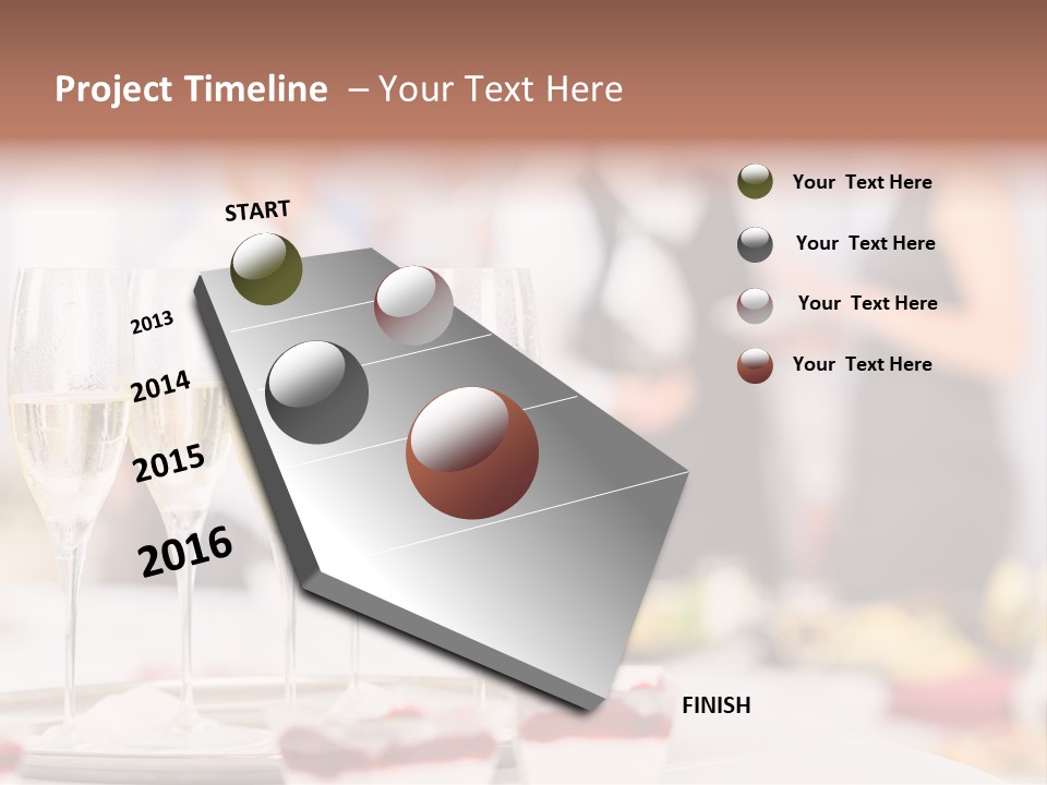 Banquet Food Mini PowerPoint Template
