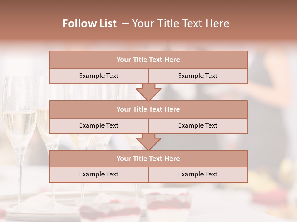 Banquet Food Mini PowerPoint Template