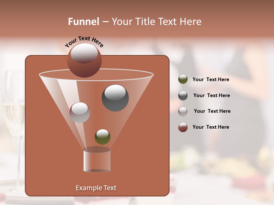 Banquet Food Mini PowerPoint Template