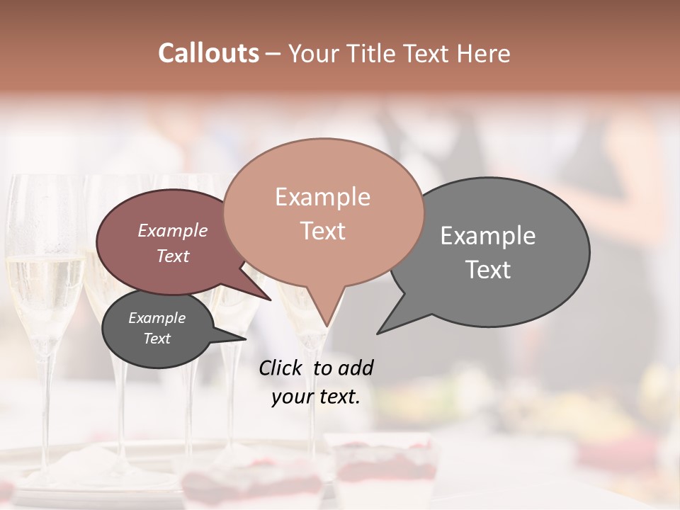 Banquet Food Mini PowerPoint Template