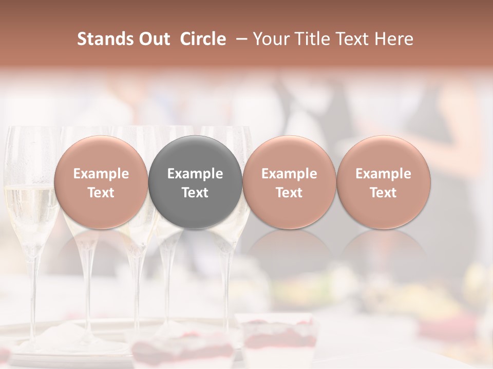 Banquet Food Mini PowerPoint Template