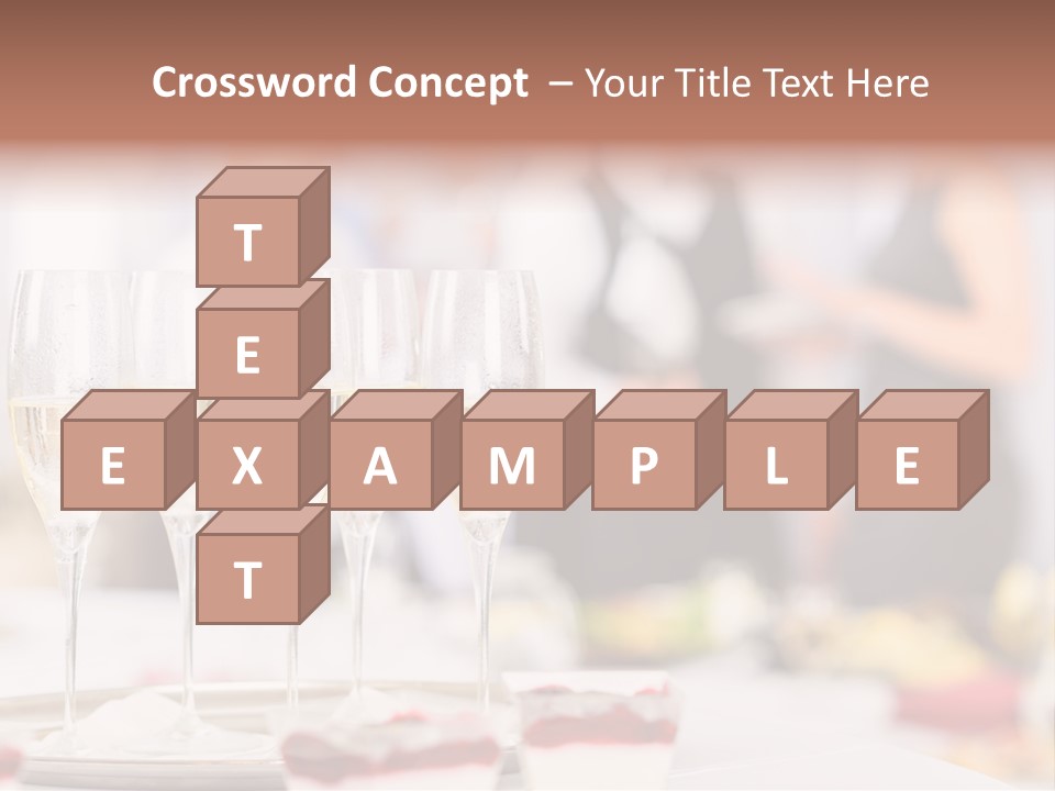 Banquet Food Mini PowerPoint Template