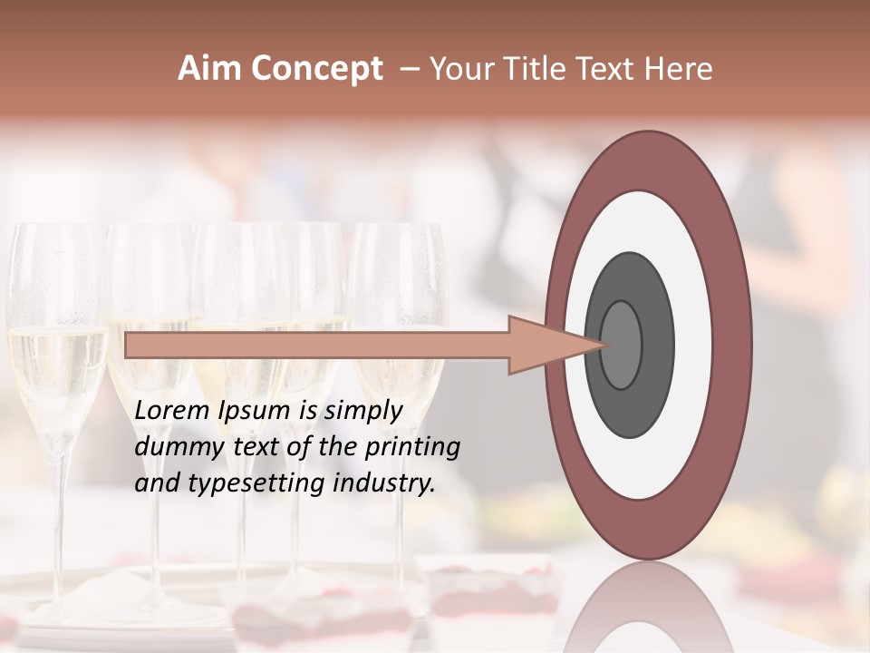 Banquet Food Mini PowerPoint Template