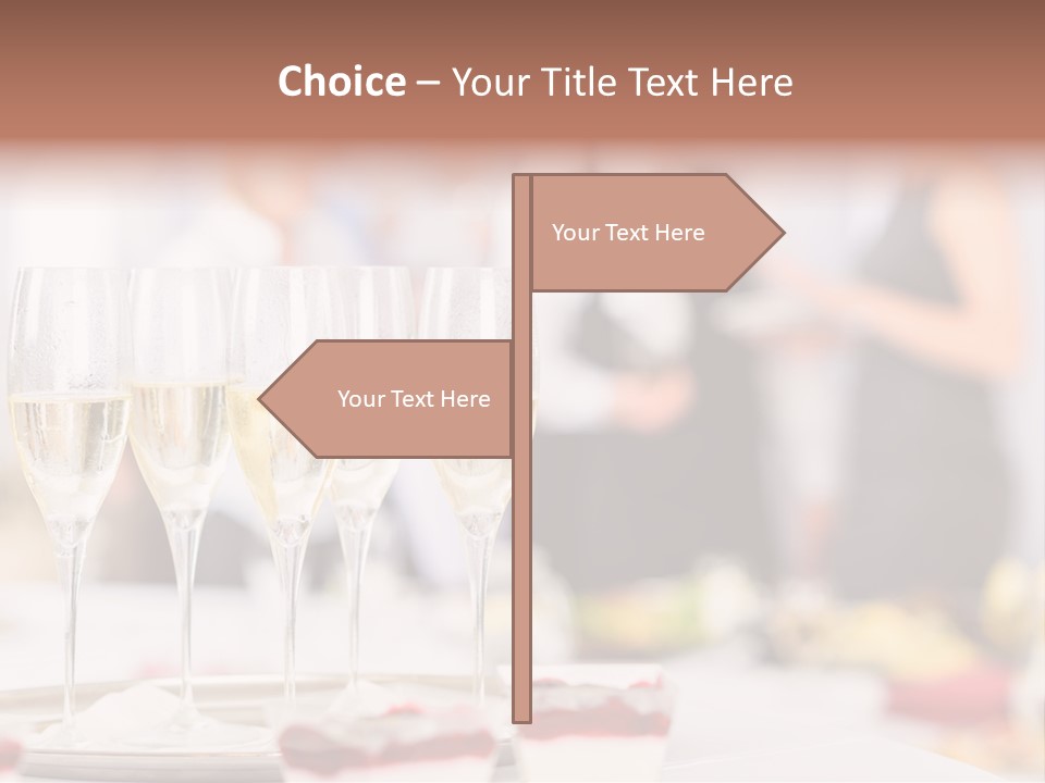 Banquet Food Mini PowerPoint Template