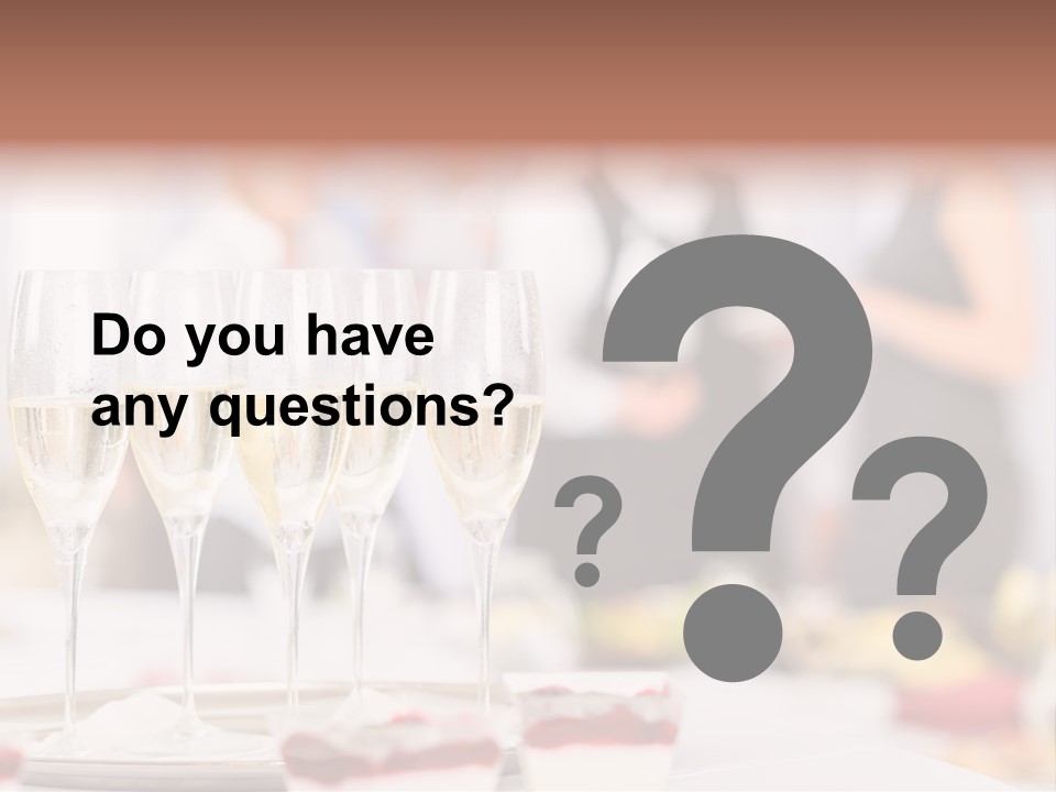 Banquet Food Mini PowerPoint Template