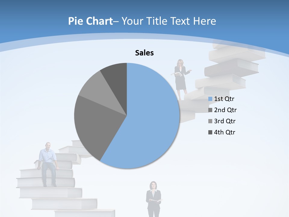 Woman Abstract Standing PowerPoint Template