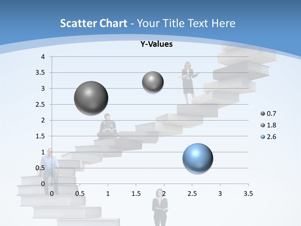 Woman Abstract Standing PowerPoint Template