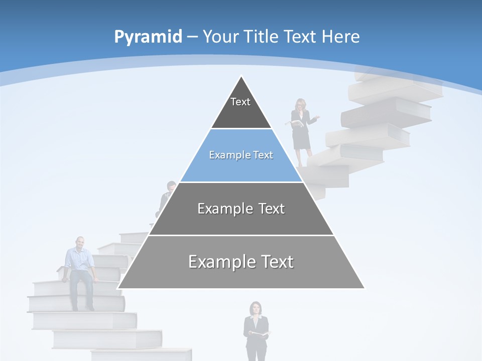 Woman Abstract Standing PowerPoint Template