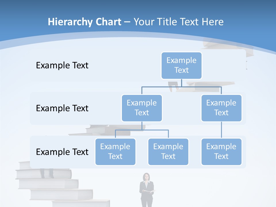 Woman Abstract Standing PowerPoint Template