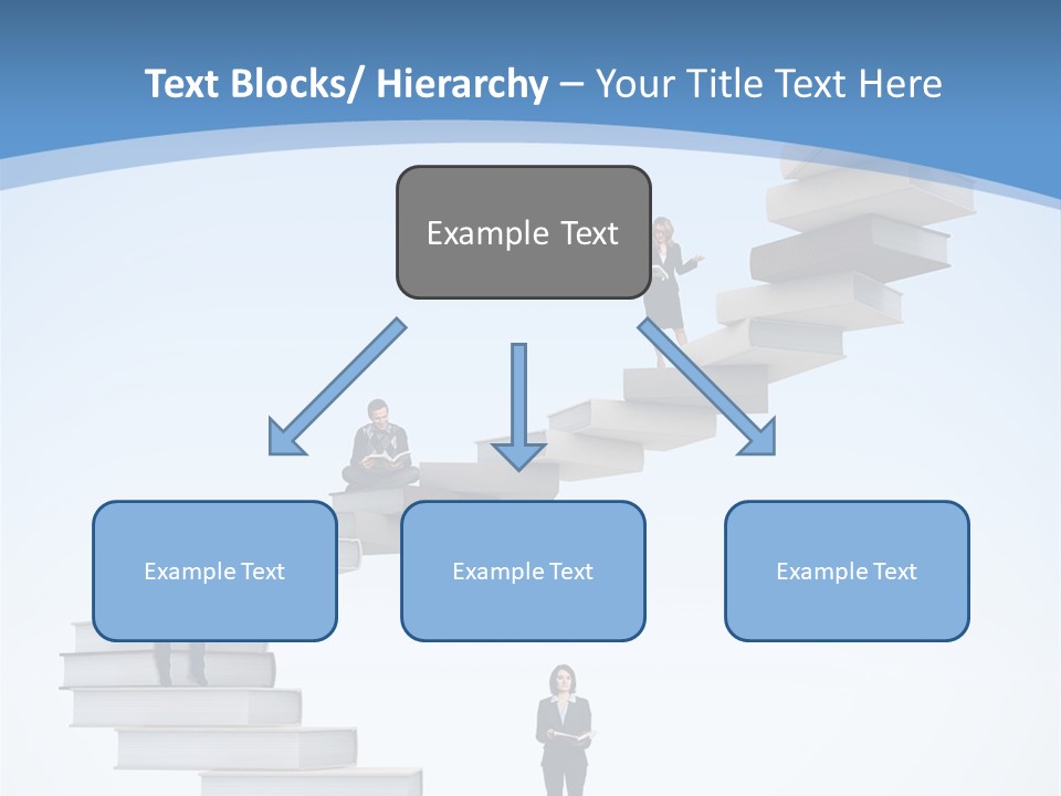 Woman Abstract Standing PowerPoint Template
