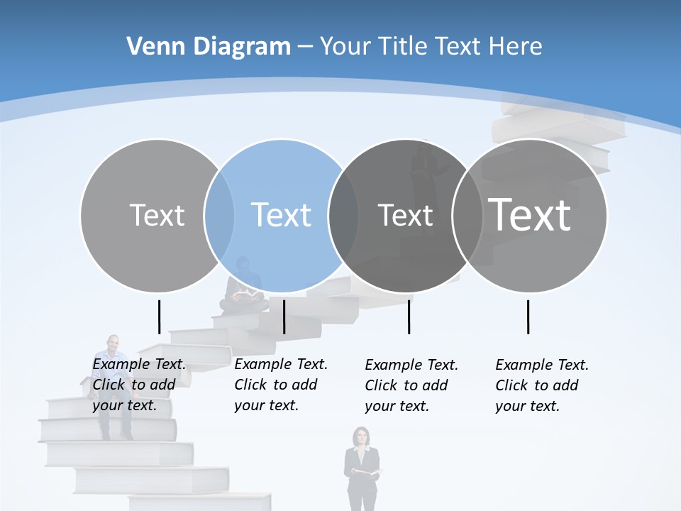 Woman Abstract Standing PowerPoint Template