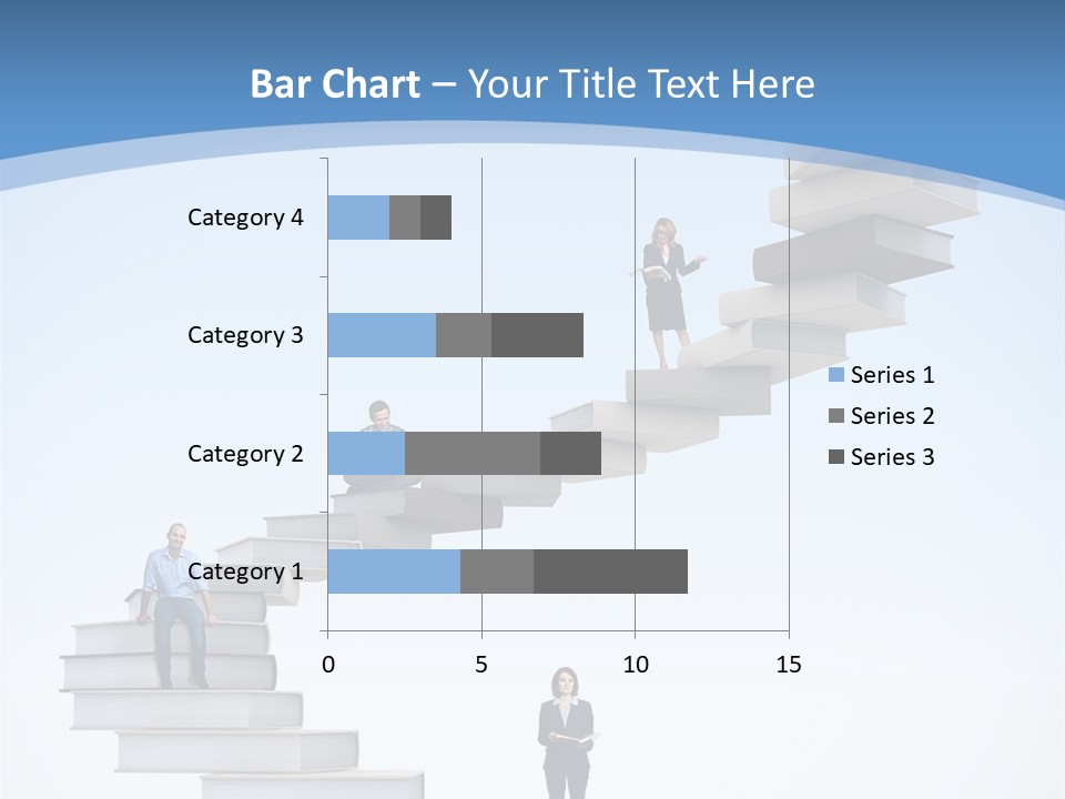 Woman Abstract Standing PowerPoint Template