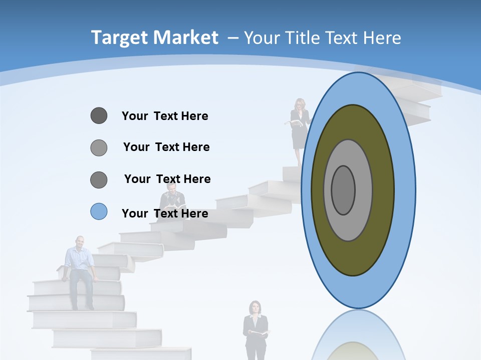 Woman Abstract Standing PowerPoint Template