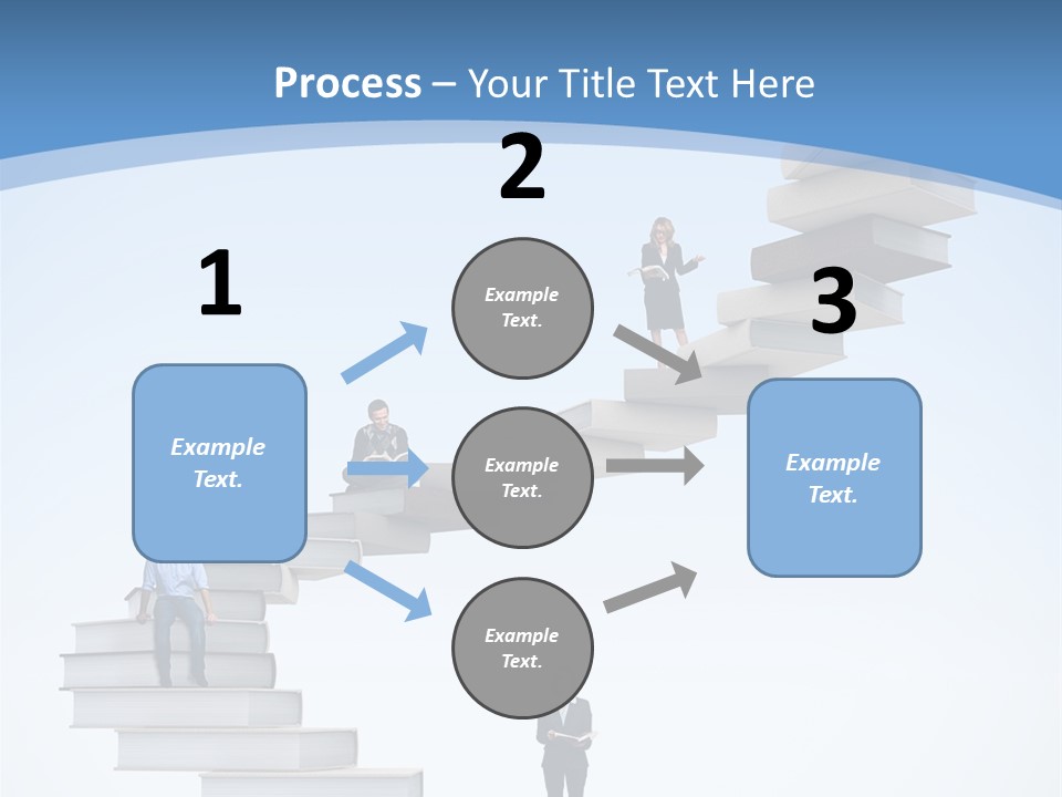 Woman Abstract Standing PowerPoint Template