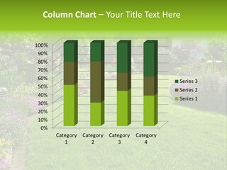 Rhododendron Flower Garden Horticulture PowerPoint Template