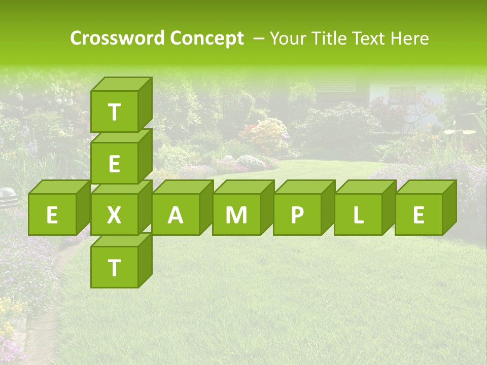 Rhododendron Flower Garden Horticulture PowerPoint Template