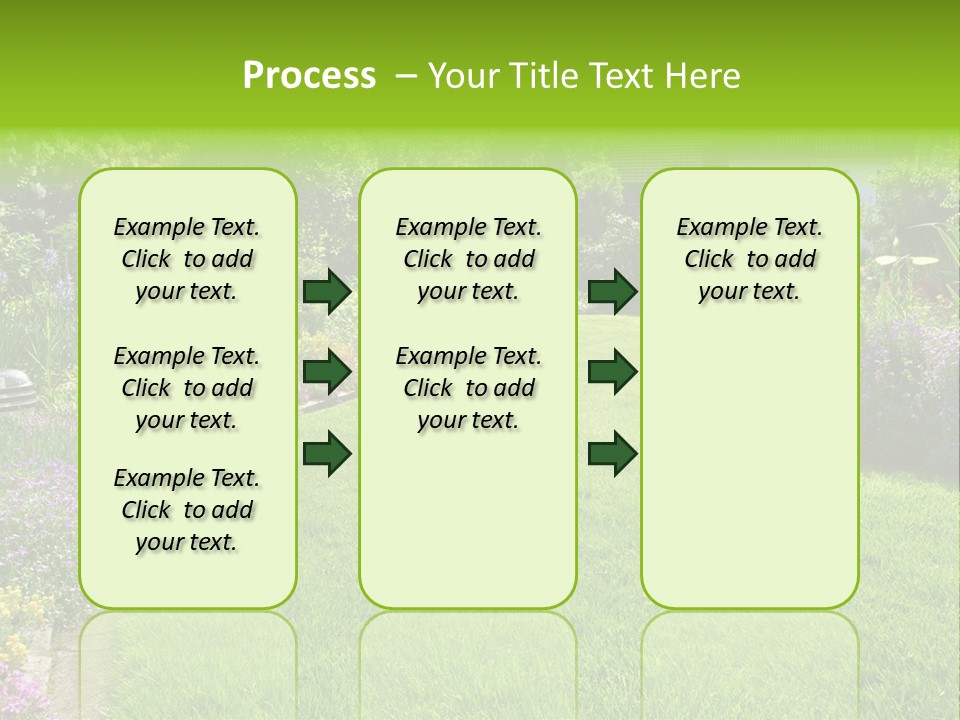 Rhododendron Flower Garden Horticulture PowerPoint Template