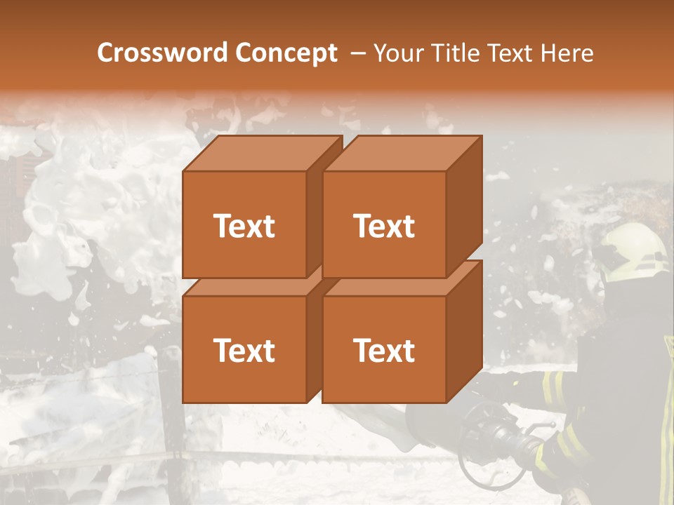 Rescue Barn Oxygen PowerPoint Template