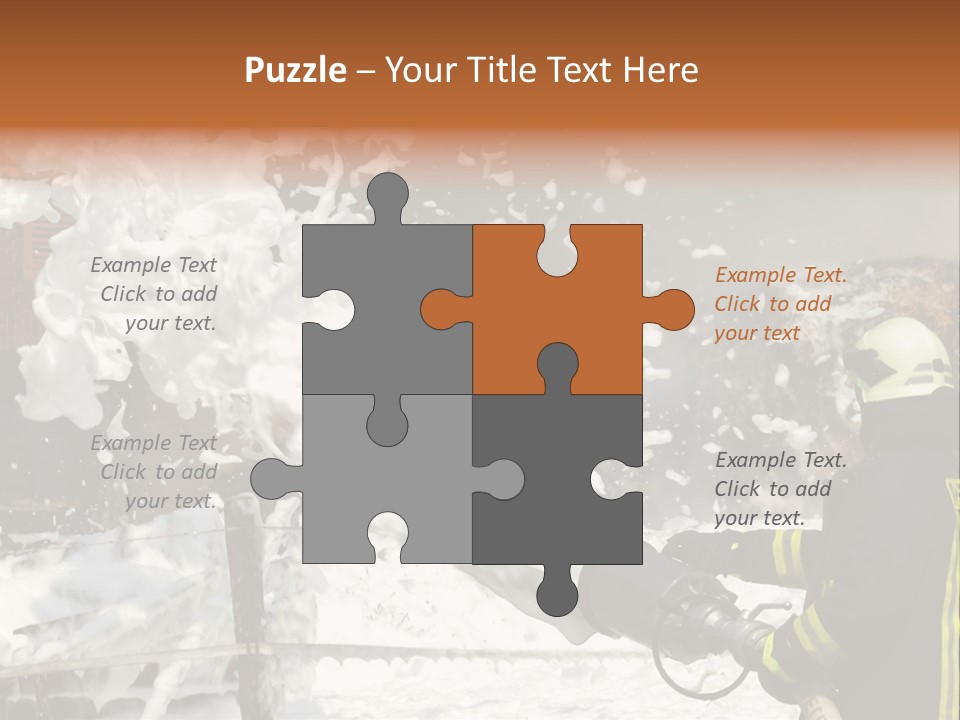 Rescue Barn Oxygen PowerPoint Template