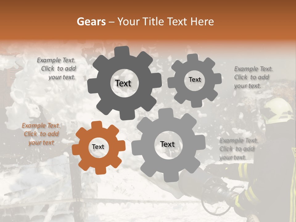 Rescue Barn Oxygen PowerPoint Template