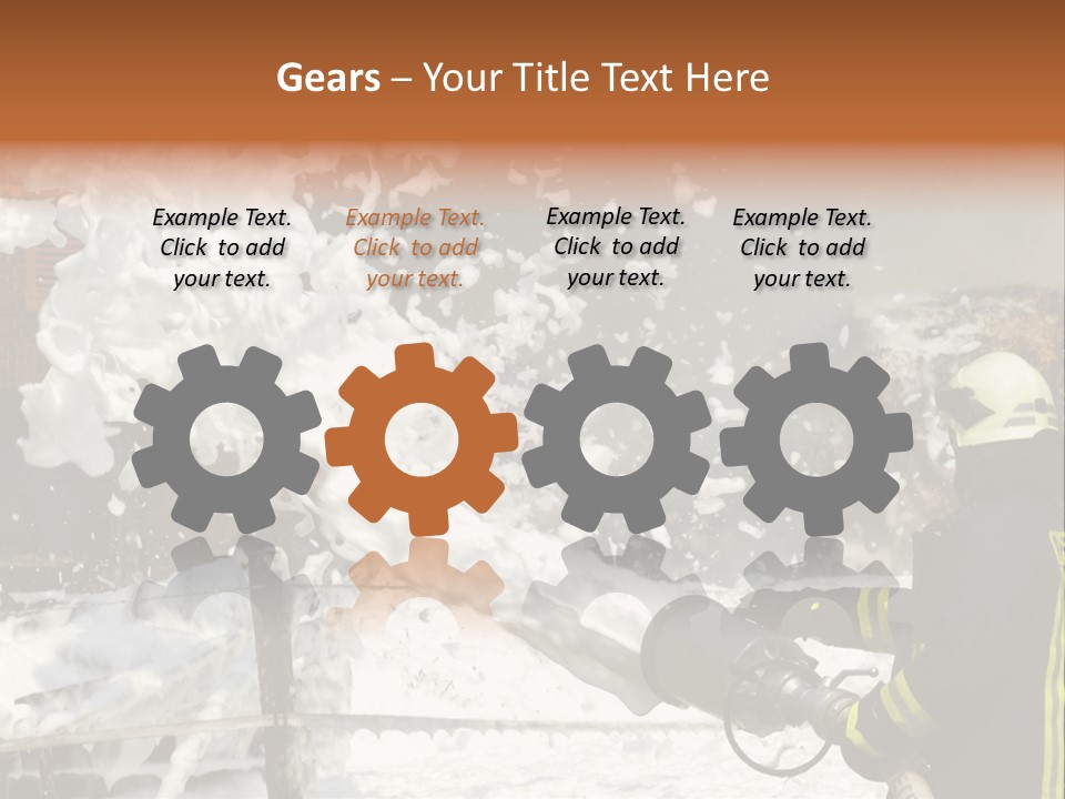 Rescue Barn Oxygen PowerPoint Template