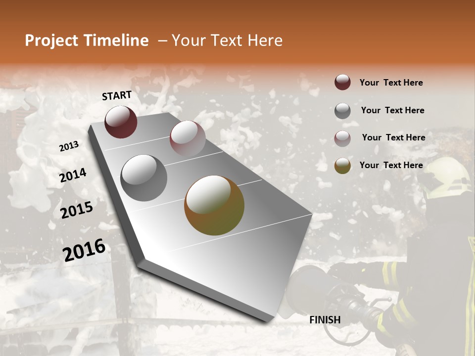Rescue Barn Oxygen PowerPoint Template