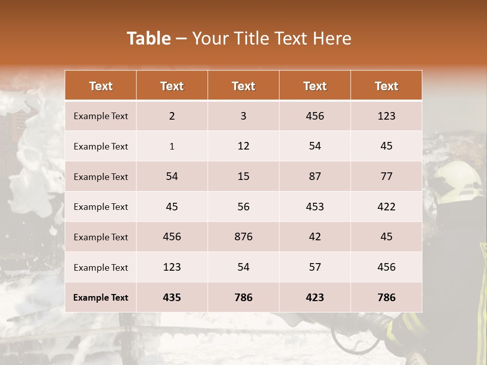 Rescue Barn Oxygen PowerPoint Template