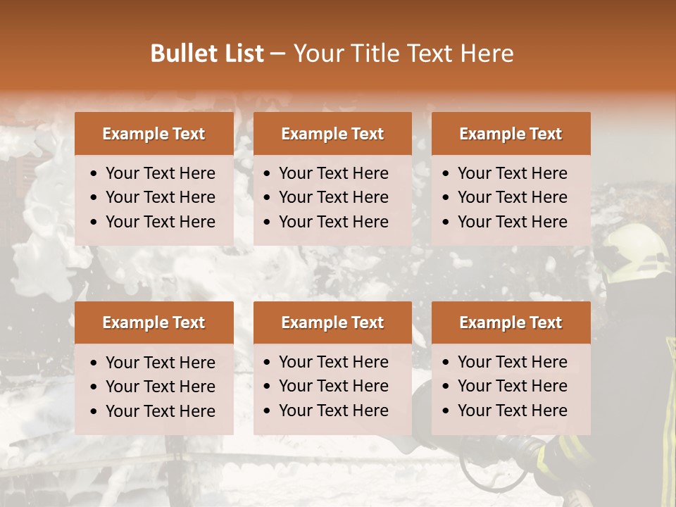 Rescue Barn Oxygen PowerPoint Template