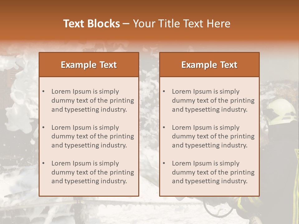 Rescue Barn Oxygen PowerPoint Template