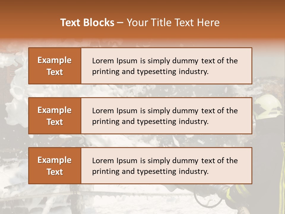 Rescue Barn Oxygen PowerPoint Template