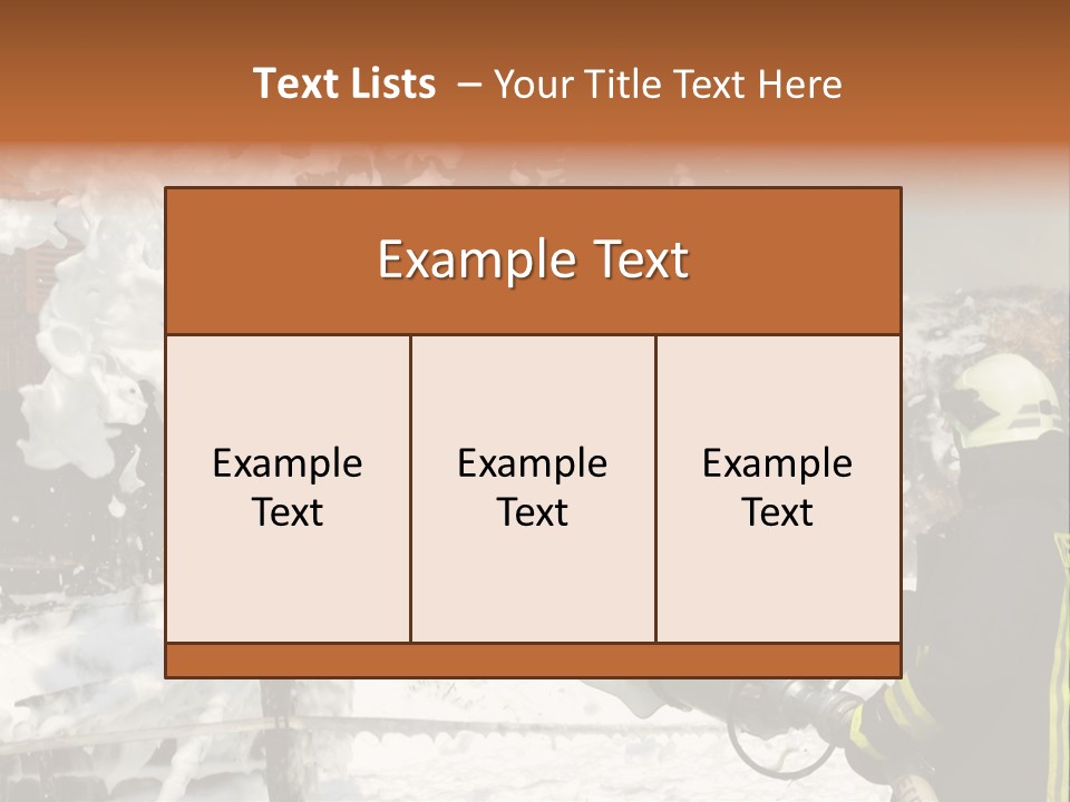 Rescue Barn Oxygen PowerPoint Template