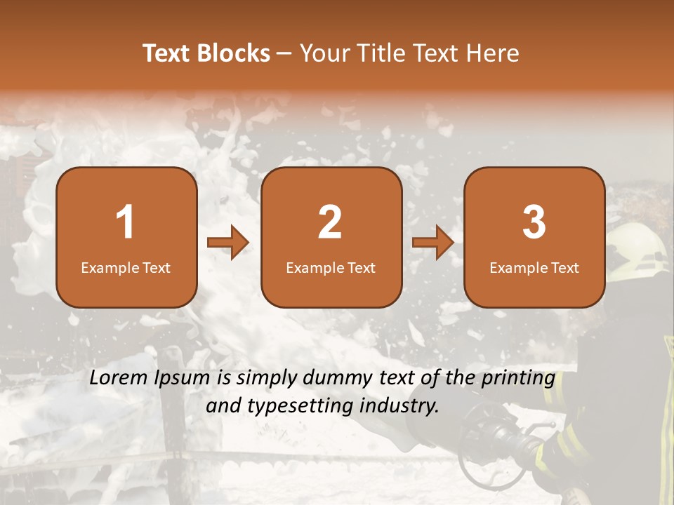 Rescue Barn Oxygen PowerPoint Template