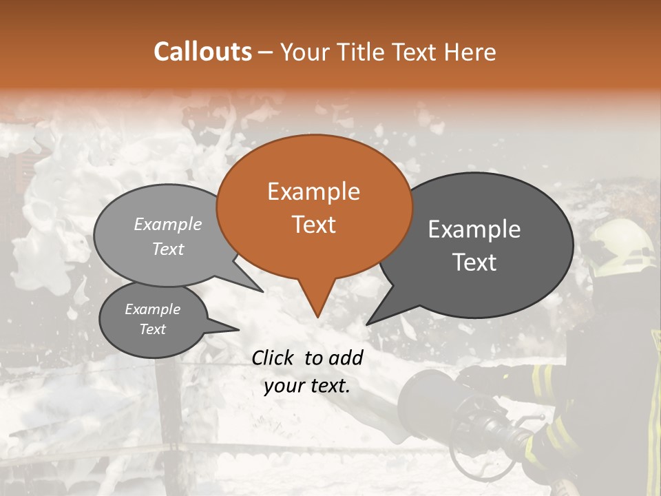 Rescue Barn Oxygen PowerPoint Template