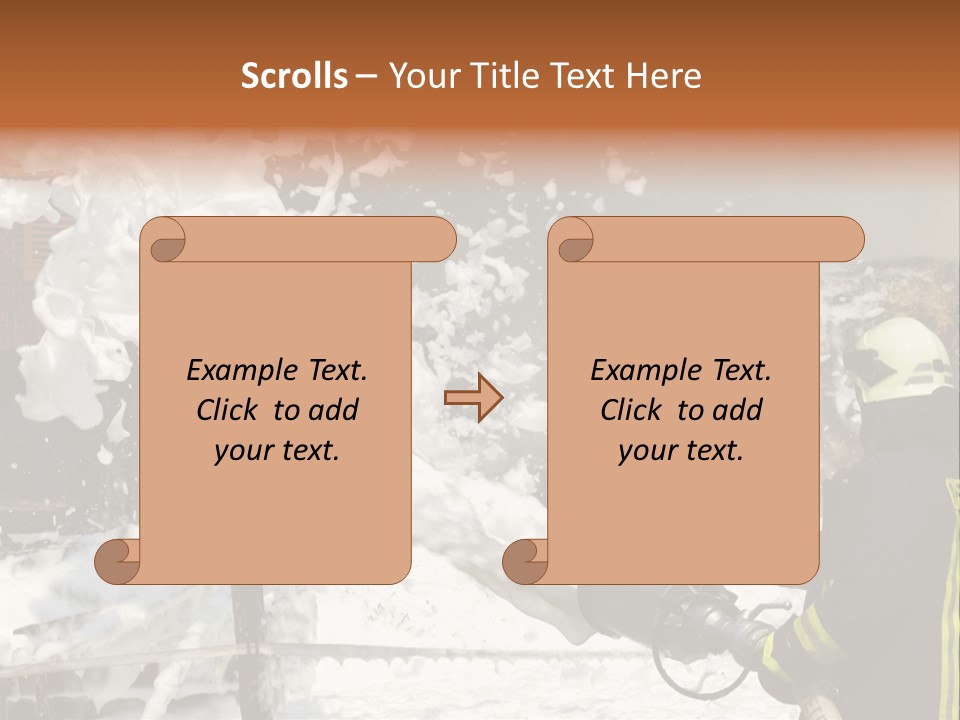 Rescue Barn Oxygen PowerPoint Template