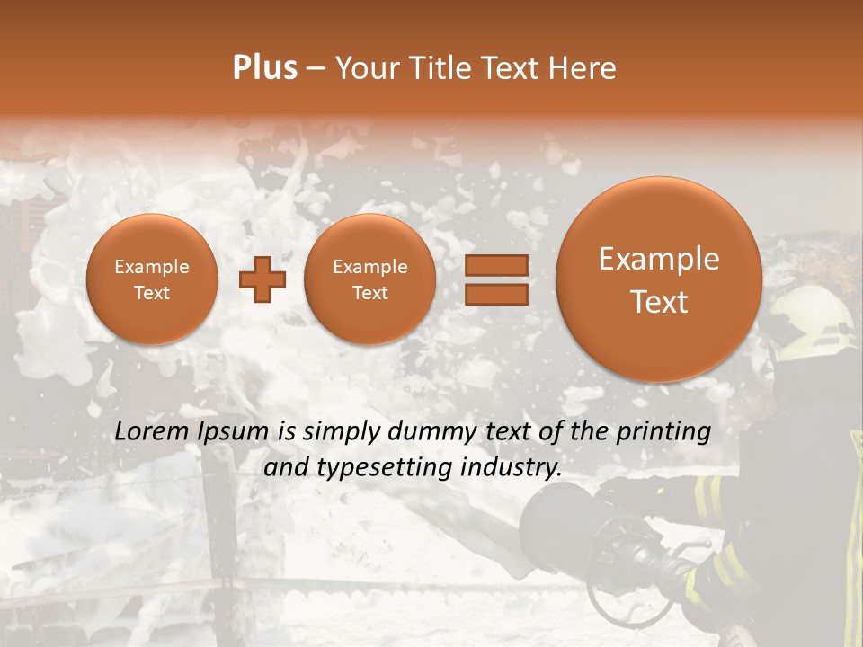 Rescue Barn Oxygen PowerPoint Template